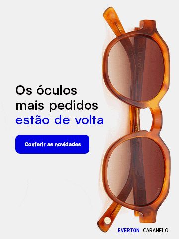 Os óculos mais pedidos estão de volta! Confira aqui.