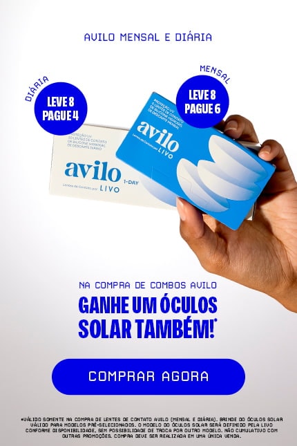 Combos Avilo + Solar Compre combos Avilo com desconto e ganhe 1 óculos solar