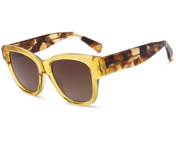 Antonella - Amarelo Cristal + Rajado Amarelo