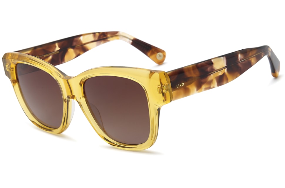 Antonella - Amarelo Cristal + Rajado Amarelo