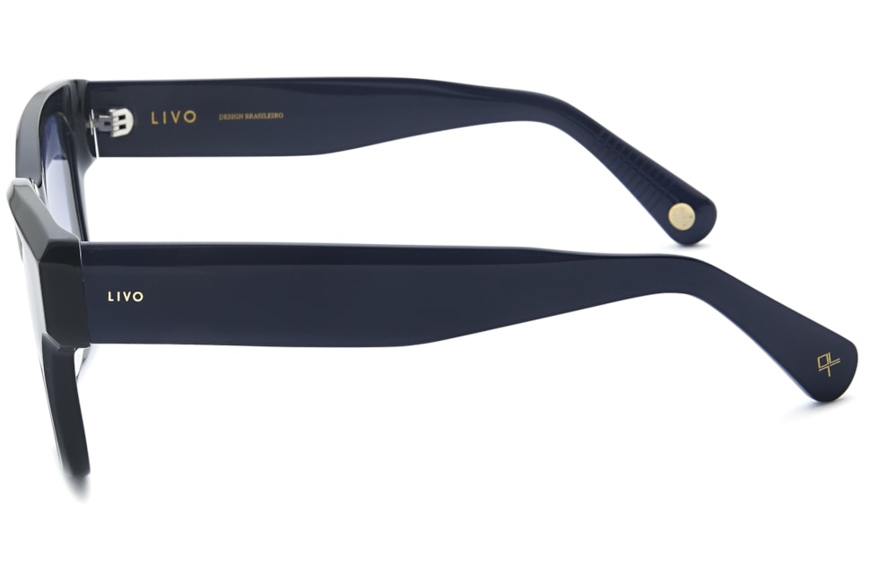 Antonella - Preto + Azul Marinho