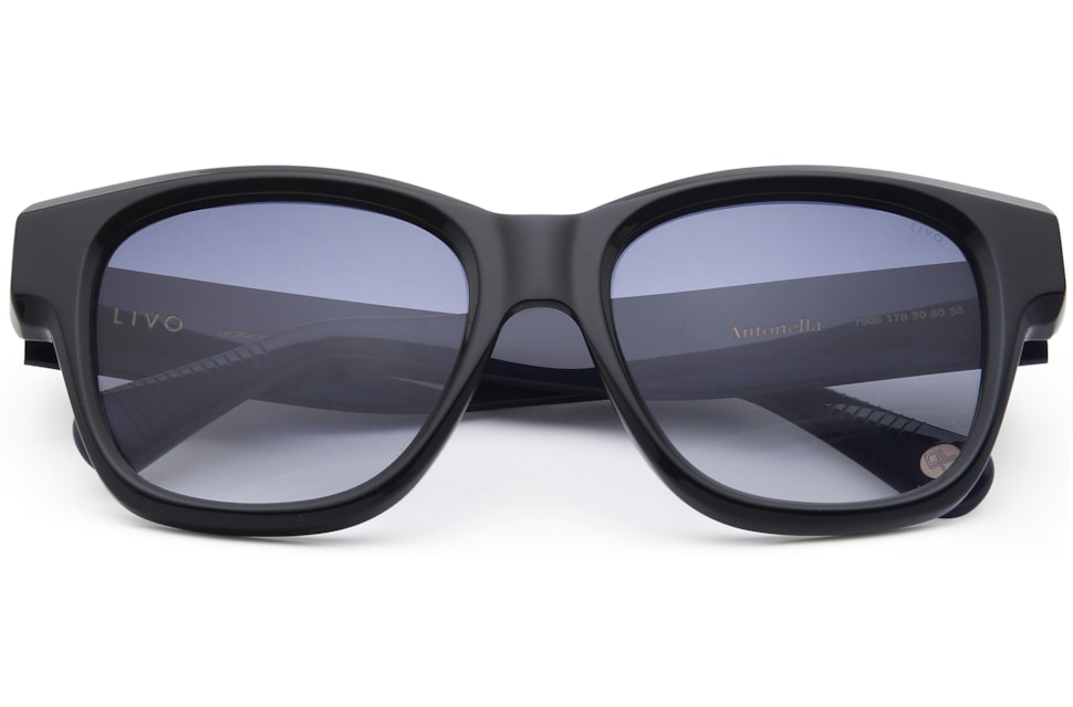 Antonella - Preto + Azul Marinho