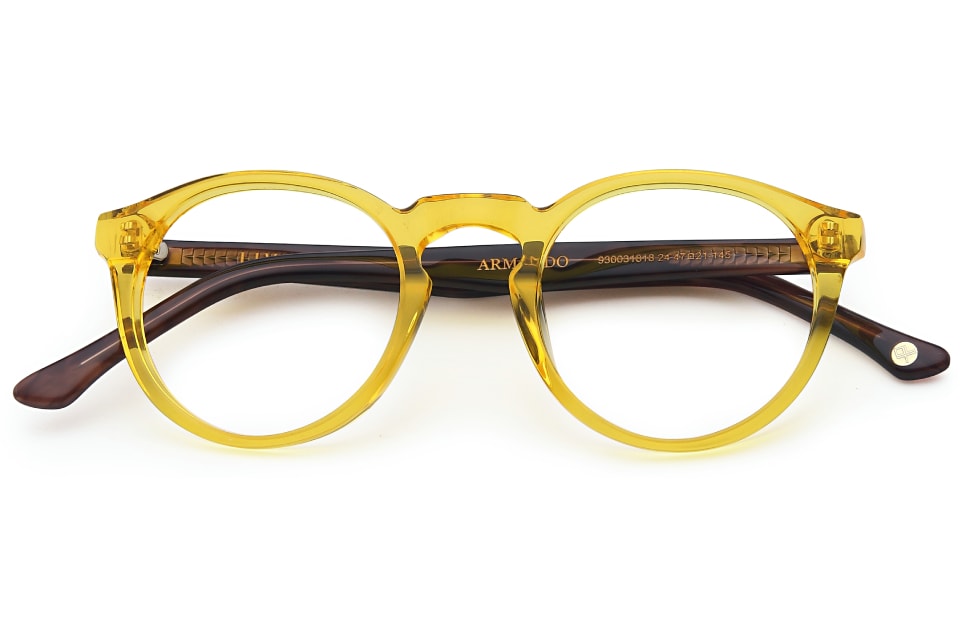 Armando - Amarelo Cristal + Marrom