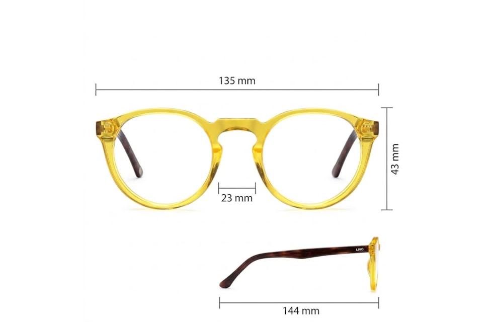 Armando - Amarelo Cristal + Marrom