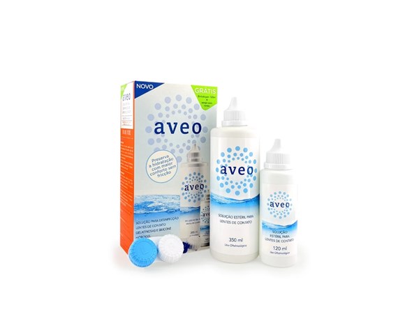 Aveo multiuso 470 ml - Solução para lentes de contato Aveo multiuso 470 ml - Solução para lentes de contato
