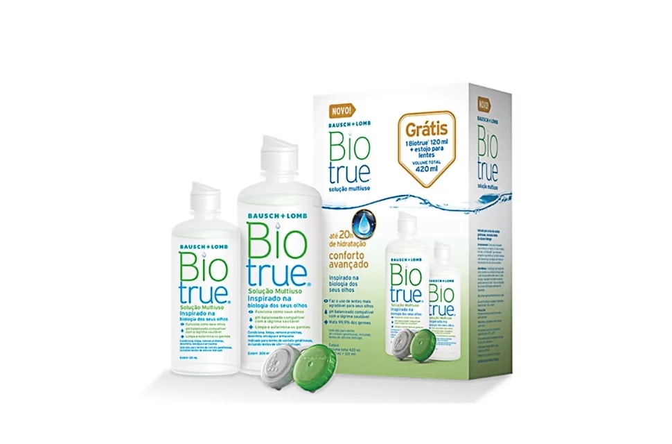 Biotrue 420 ml - Solução para lentes de contato