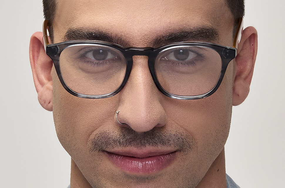 Cesar - Preto Cristal + Caramelo