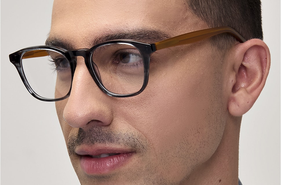 Cesar - Preto Cristal + Caramelo