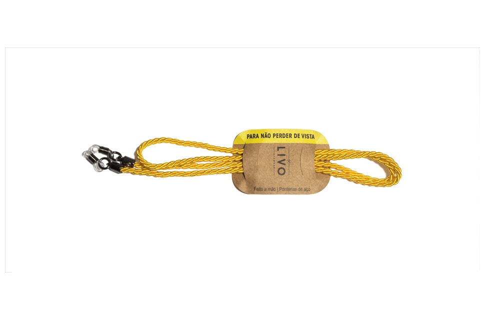 Cordinha Caracol Amarela
