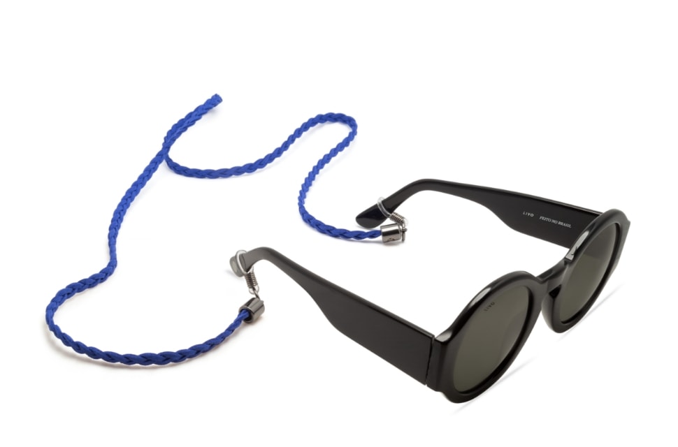 Cordinha Trançada Azul