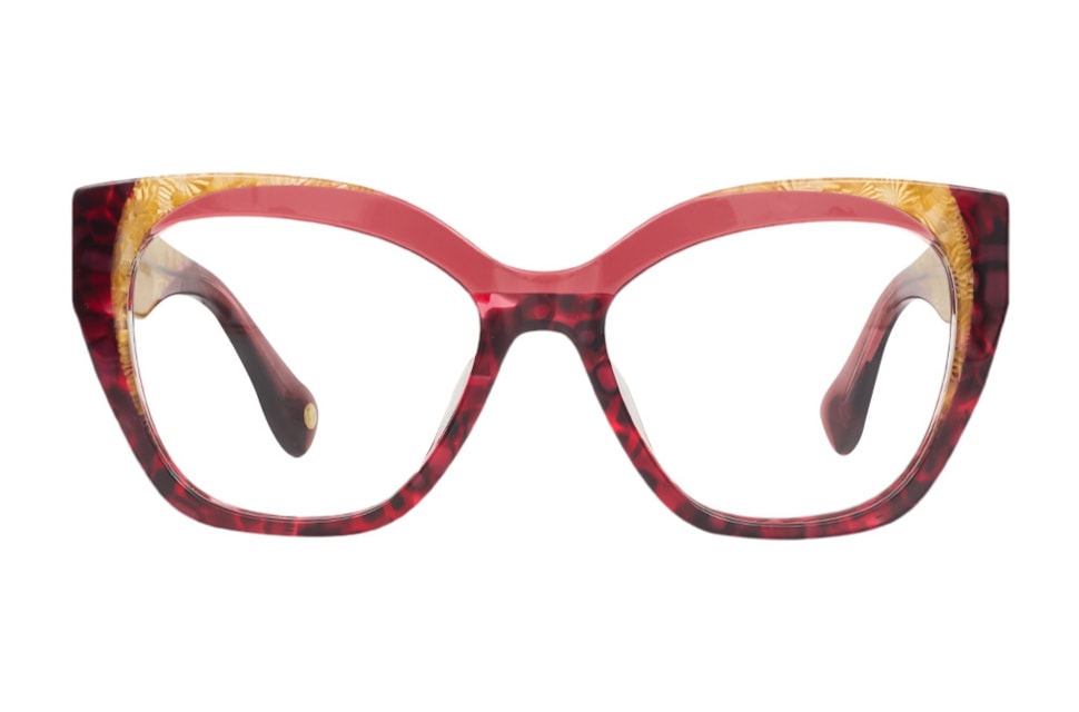 Dália - Demi Vermelho + Bege