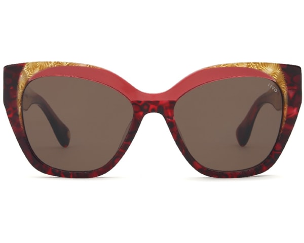 Dália - Demi Vermelho + Bege Dália - Demi Vermelho + Bege