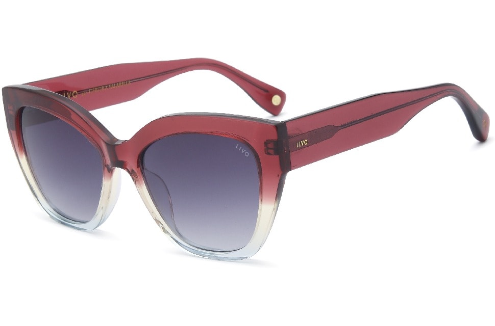 Dália - Marrom + Cinza Degradê