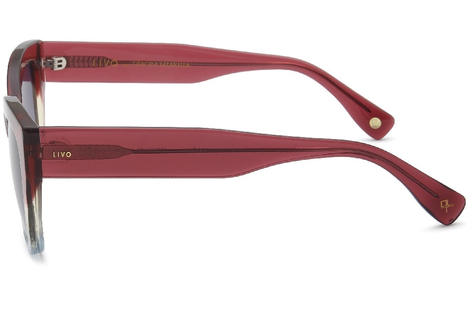 Dália - Marrom + Cinza Degradê