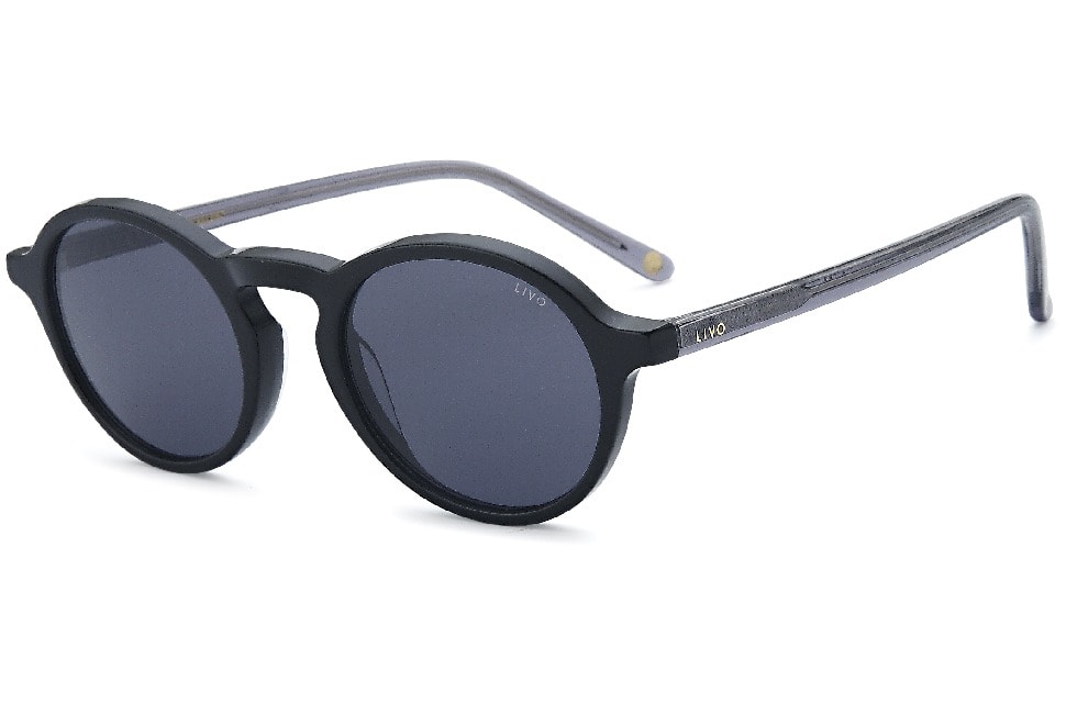 Gil - Preto + Cinza Escuro Cristal