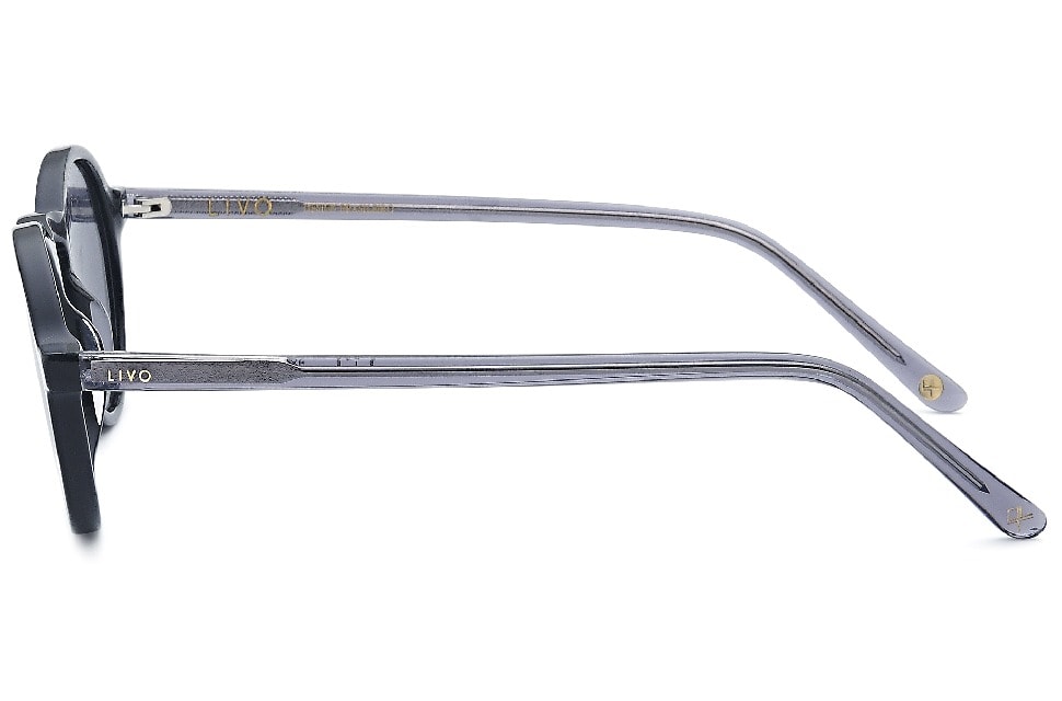 Gil - Preto + Cinza Escuro Cristal