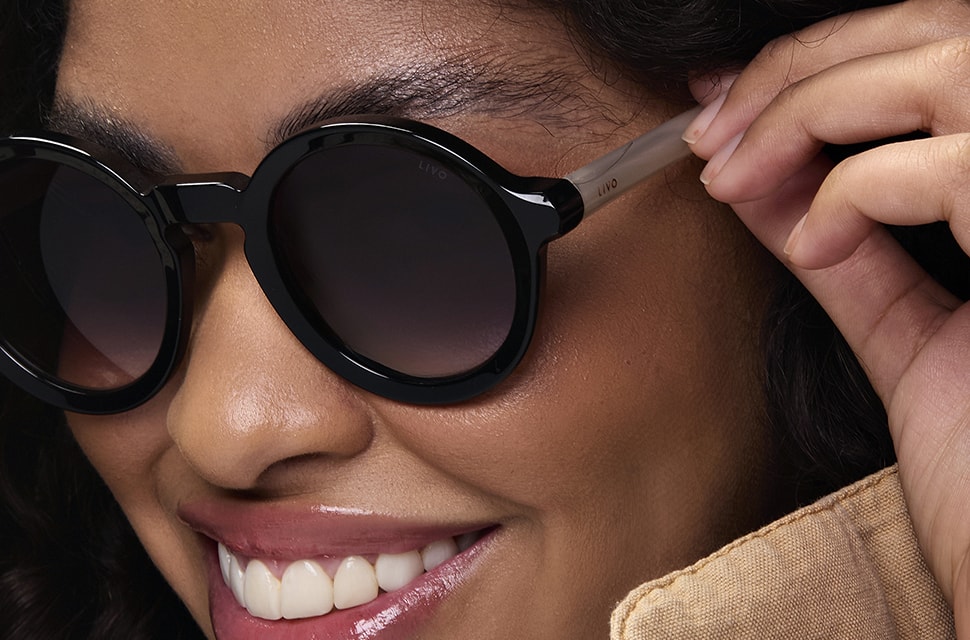 Gil - Preto + Cinza Escuro Cristal