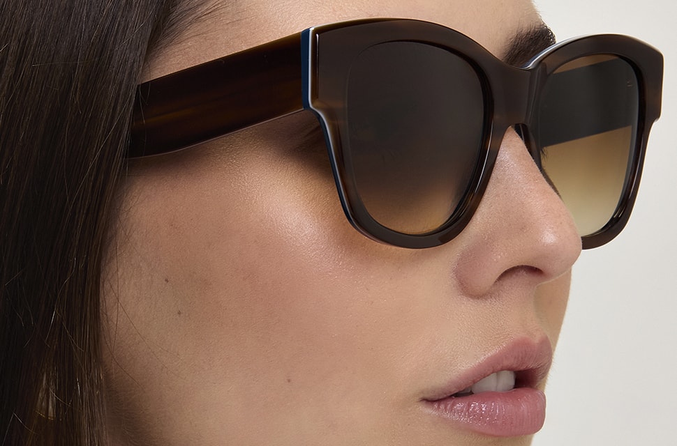 Hilda - Marrom + Azul