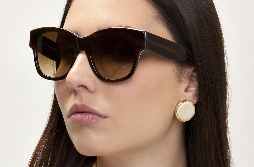 Hilda - Marrom + Azul