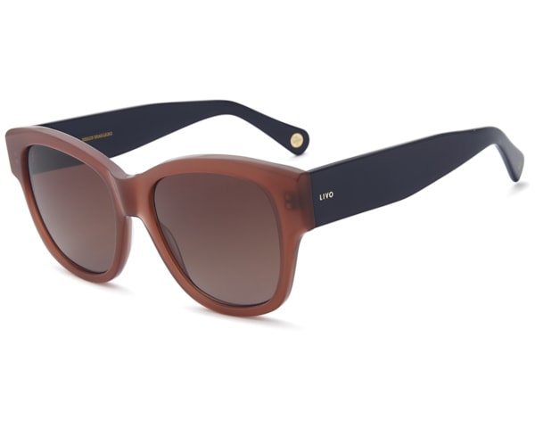 Hilda - Marrom + Azul Marinho Hilda - Marrom + Azul Marinho