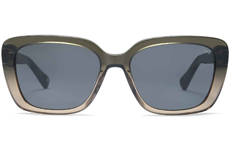 Irina - Verde Degradê + Marrom