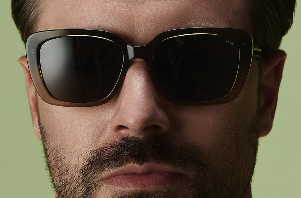 Irina - Verde Degradê + Marrom