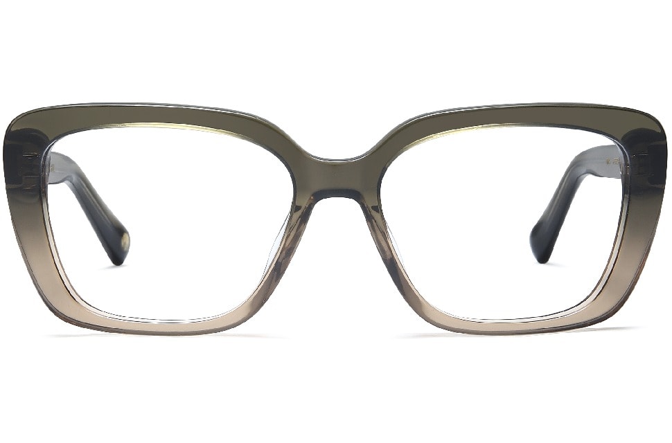 Irina - Verde Degradê + Marrom