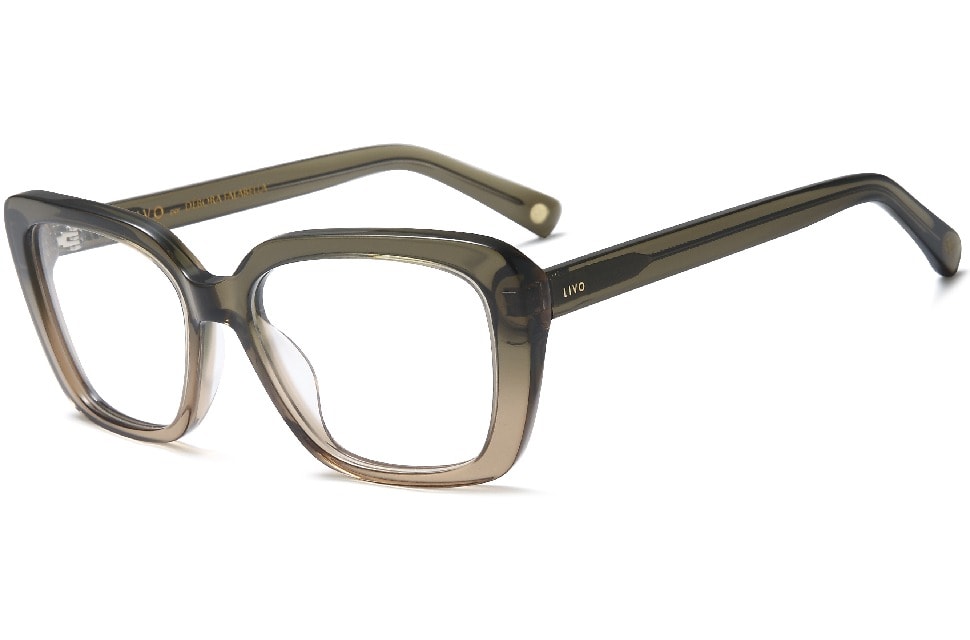 Irina - Verde Degradê + Marrom