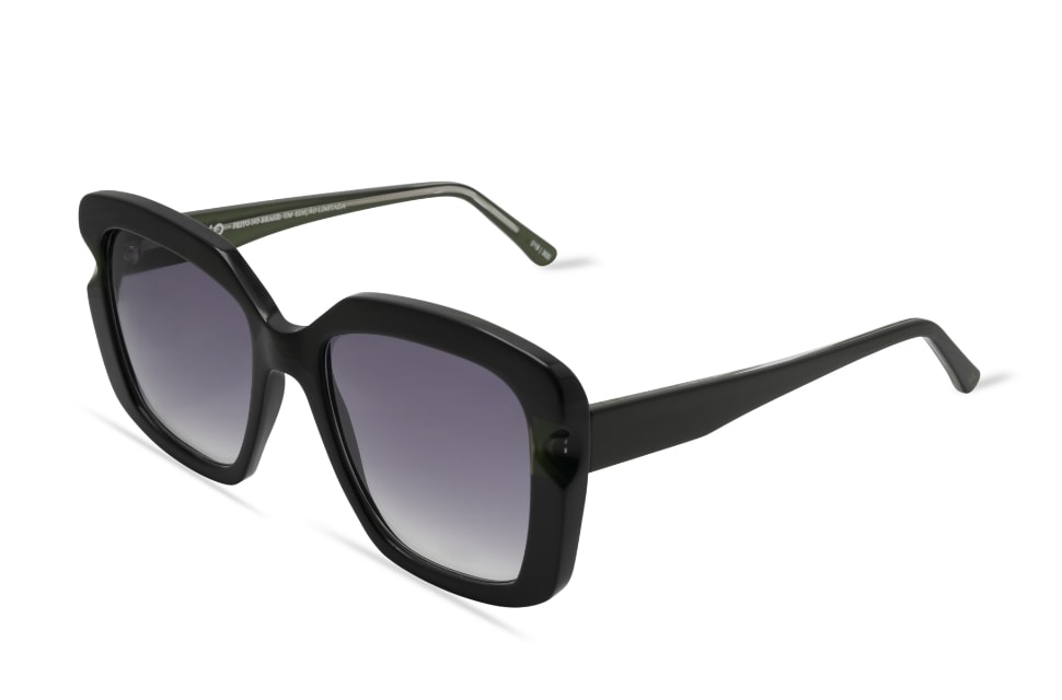 Iris - Preto + Verde