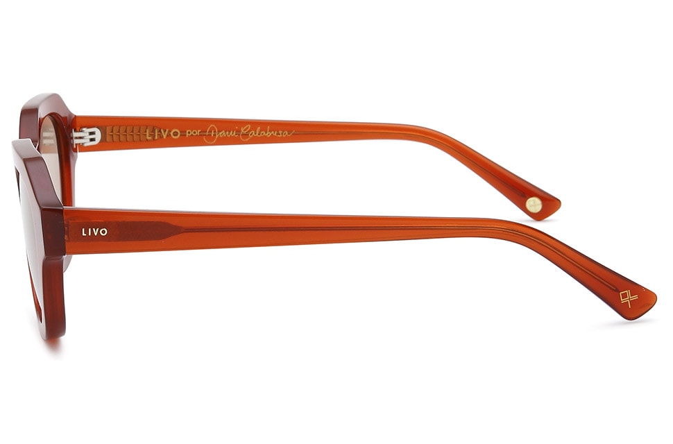 JOHNNY - LARANJA ESCURO + LENTE SAFARI