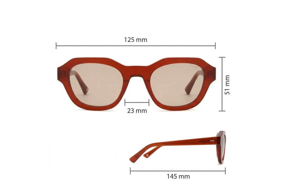 JOHNNY - LARANJA ESCURO + LENTE SAFARI