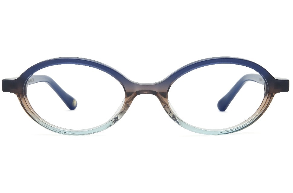 Julieta - Marrom Degradê + Azul