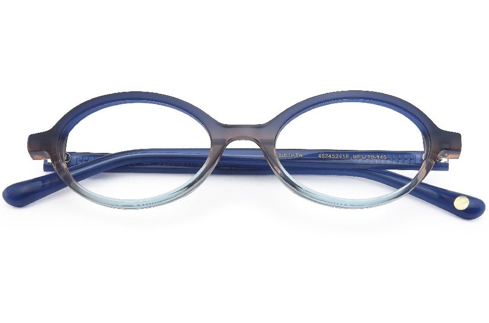 Julieta - Marrom Degradê + Azul