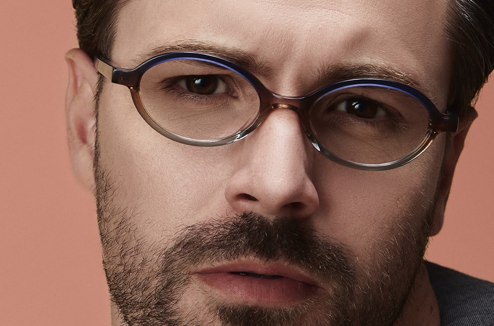 Julieta - Marrom Degradê + Azul