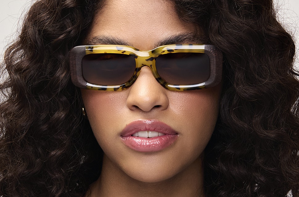 Karolina - Demi Amarelo + Marrom Fosco