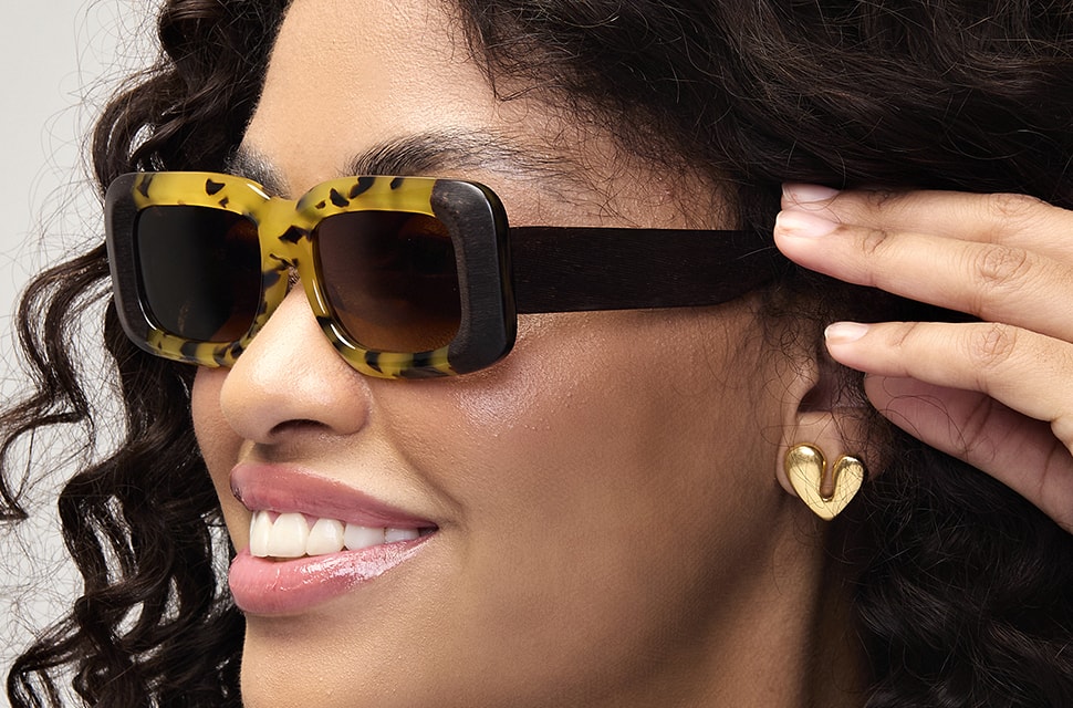 Karolina - Demi Amarelo + Marrom Fosco