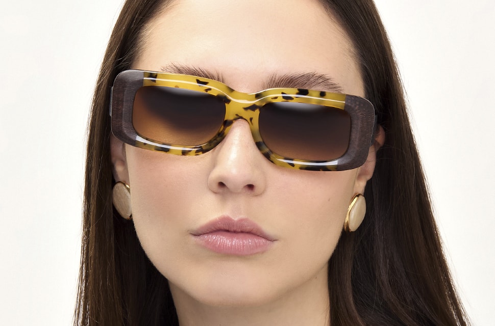 Karolina - Demi Amarelo + Marrom Fosco