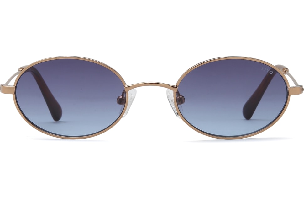 Kenji - Bronze + Lente Azul Degradê