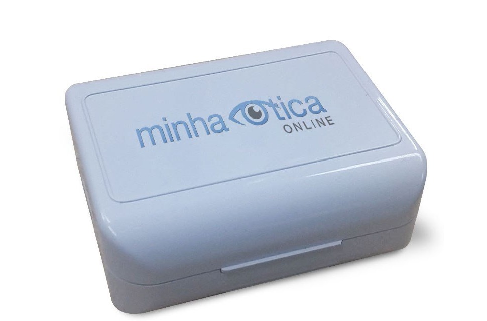 Kit portátil para lentes de contato Minha Ótica