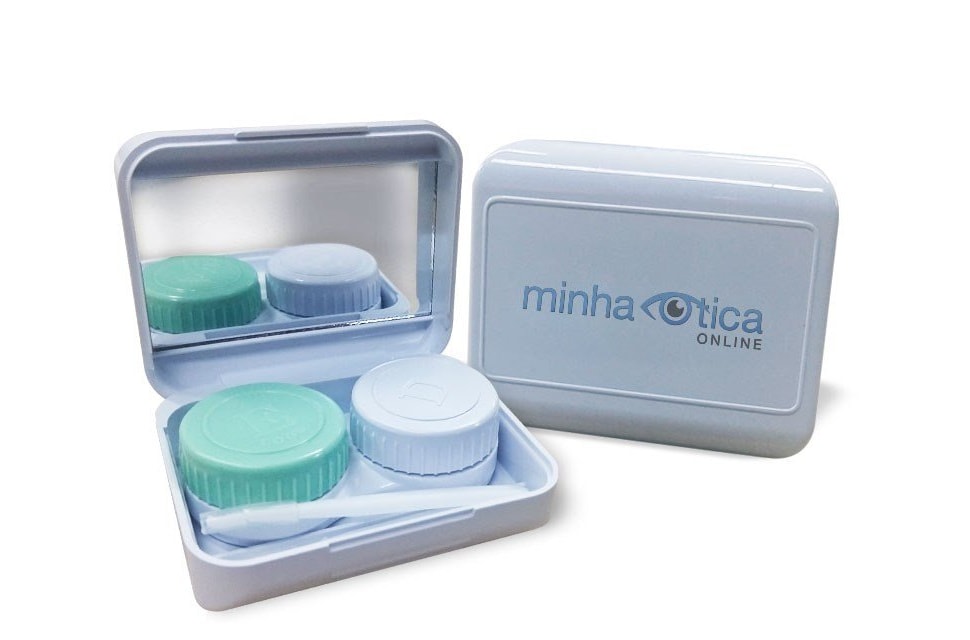 Kit portátil para lentes de contato Minha Ótica