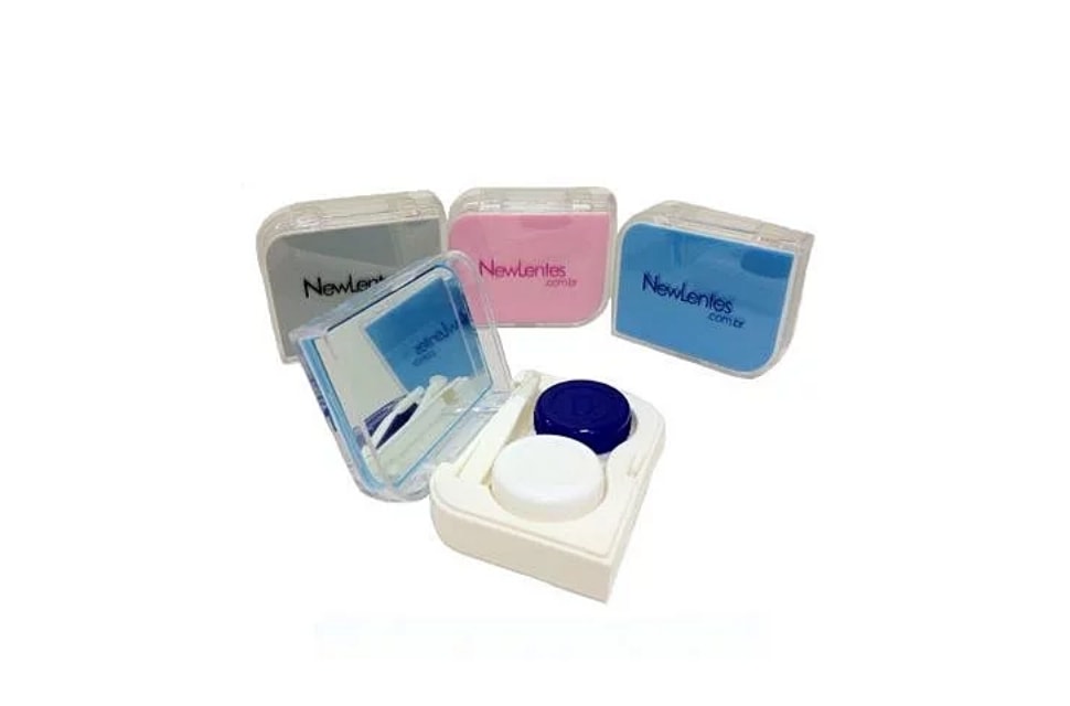 Kit portátil para lentes de contato modelo A-610