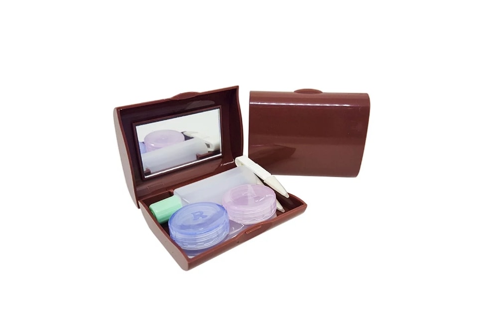 Kit portátil para lentes de contato modelo A-816