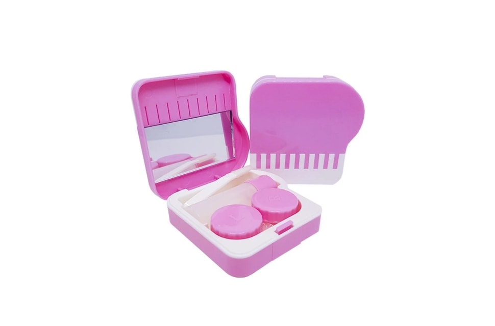 Kit portátil para lentes de contato modelo Piano A-907