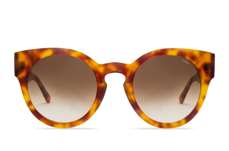 Leah - Demi Amarelo + Marrom Degrade