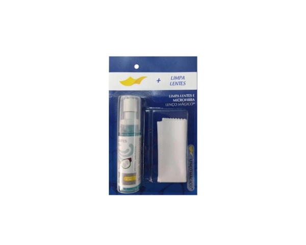 Lenço mágico + Spray limpa lentes Lenço mágico + Spray limpa lentes