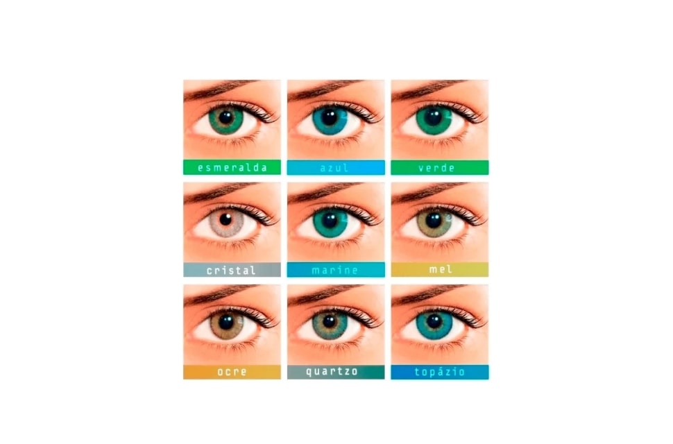 Lente de contato colorida Natural Colors Tórica
