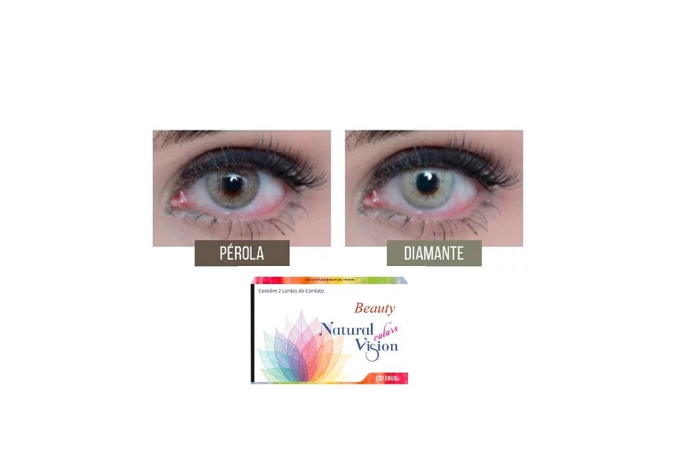 Lente de contato colorida Natural Vision anual - Com grau-foto-do-produto-4