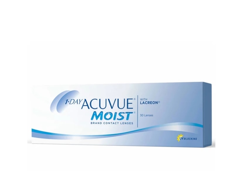 Lentes de contato 1-Day ACUVUE Moist