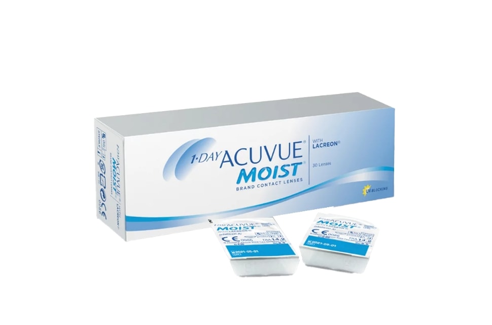 Lentes de Contato 1-Day Acuvue Moist