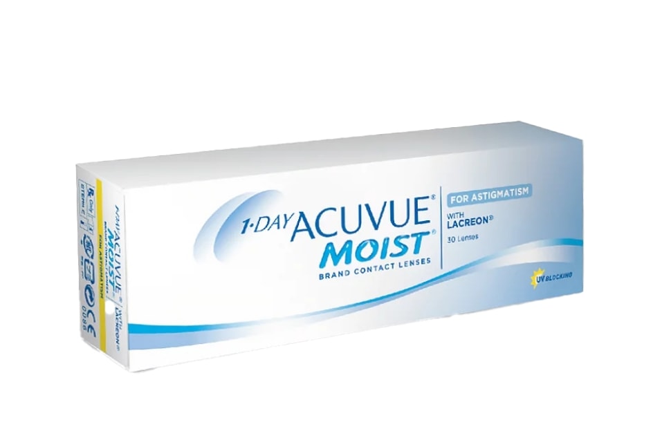Lentes de Contato 1-Day Acuvue Moist Astigmatism